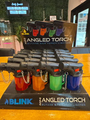 Smoking - Lighter - Torch - Angled Mini