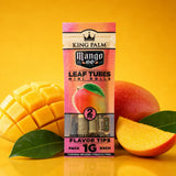 King Palm - Terpene Infused Squeeze and Pop Mini Roll Wraps - 2 Pack