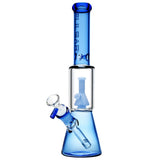 Pulsar Blue Ice Catcher Beaker Bong - 12in