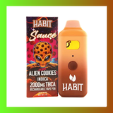 THCA Vape - HABIT - Diamond Sauce Live Resin Disposable - 2g