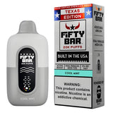Fifty Bar Salt Nic Disposable - 20,000 Puffs