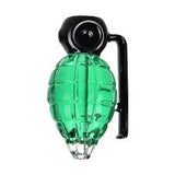 Large Green Grenade Pipe - 4in