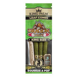 King Palm - Terpene Infused Squeeze and Pop Mini Roll Wraps- 3 Pack